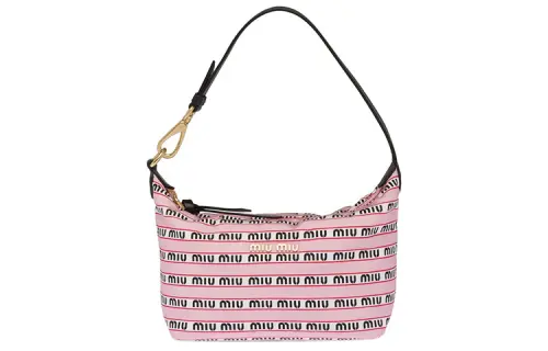 MIU MIU Spirit Leather One Shoulder Handbag Mini Women's Pink