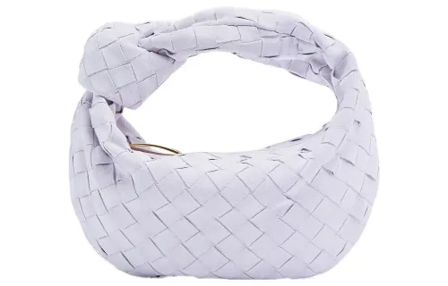 Bottega Veneta Jodie Cow Leather Handbag Mini Women's Joyful Purple
