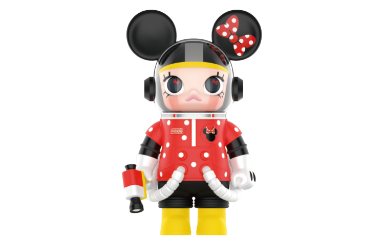 POP MART 400% MEGA collection series SPACE MOLLY Minnie trendy doll 34.1cm