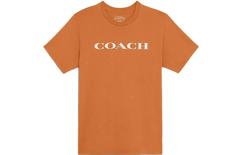 COACH SS22 T Shirt Men's Orange