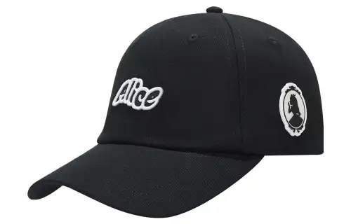 LiNing Li Ning Disney Alice Series Letter Embroidery Cotton Baseball Cap Women's