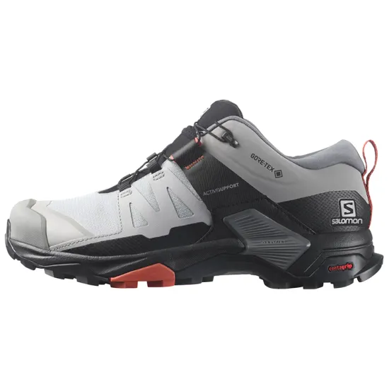 SALOMON X Ultra 4 Hiking / Trekking Shoes Women's Low-top Grey/Black
