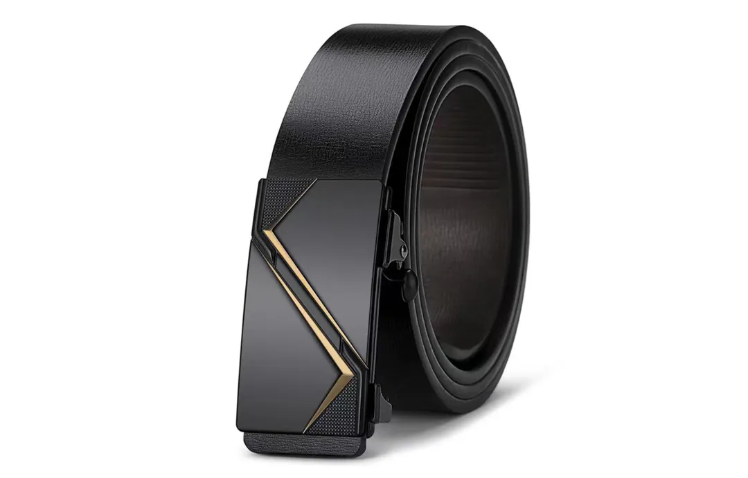 ALIEN BANG Cow Leather Belts Men's 3.3cm