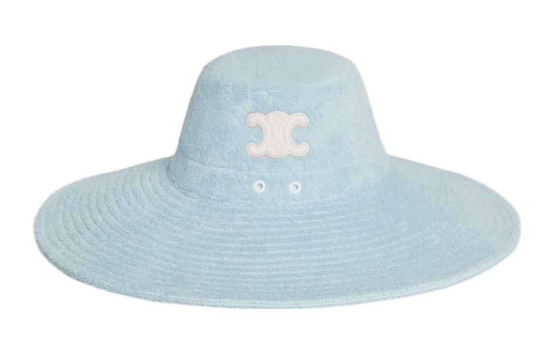 CELINE Triomphe Cotton Bucket Hats Women's