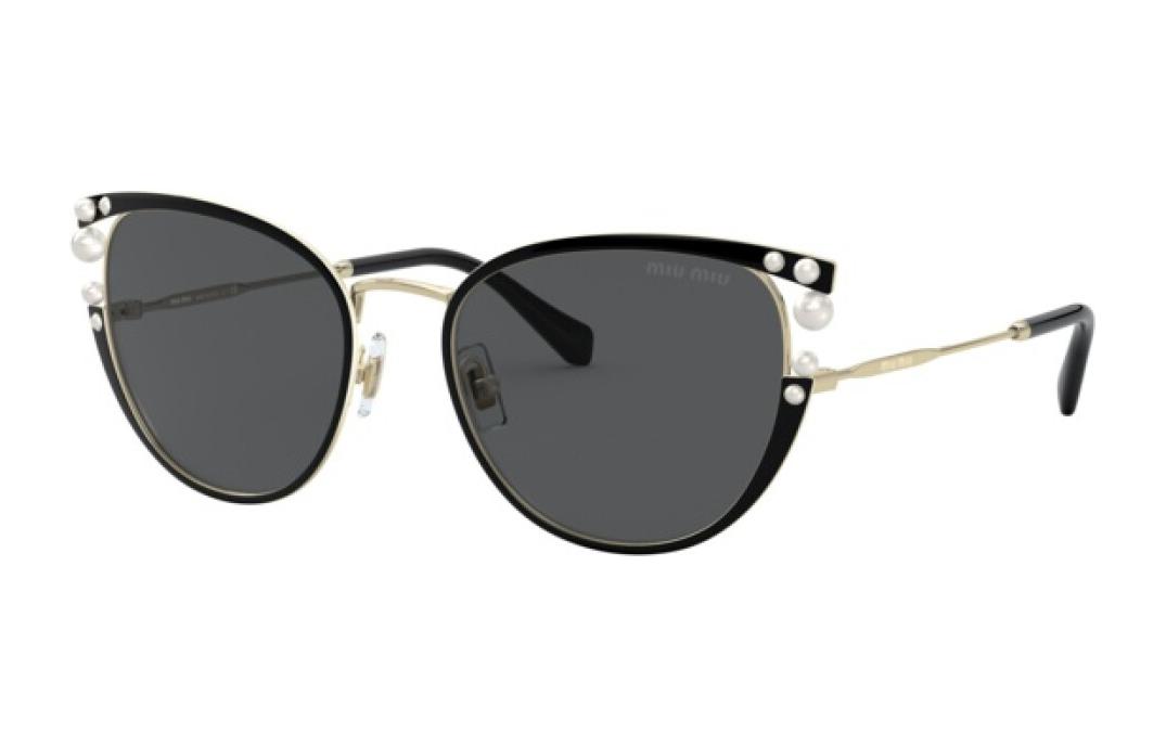 Miu Miu faux-pearl cat-eye frame sunglasses