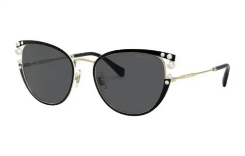 Miu Miu faux-pearl cat-eye frame sunglasses