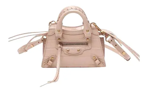 Balenciaga Neo Classic Calfskin Shoulder Bag, Crossbody Bag, Handbag Extra Mini Women's Light Umber