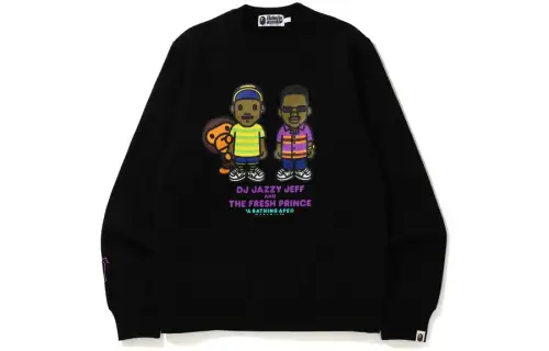 Bape X The Fresh Prince & Dj Jazzy Jeff Baby Milo Crewneck