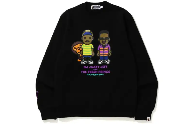 Bape X The Fresh Prince & Dj Jazzy Jeff Baby Milo Crewneck