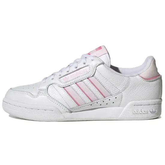 Adidas Women's Continental 80 Stripes 'White Clear Pink'