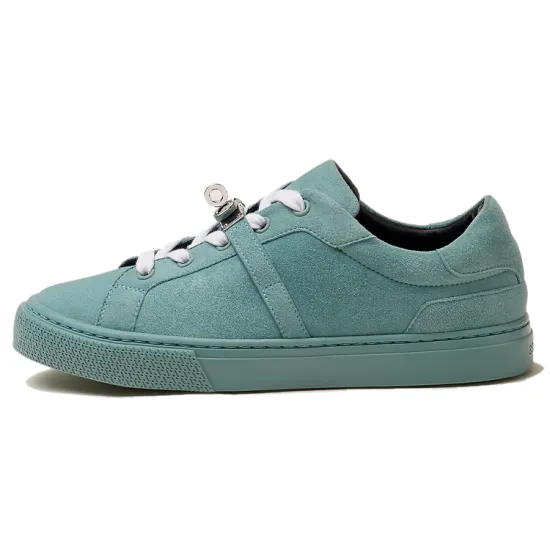 HERMES Day Skateboard Shoes Women's Low-Top Blue