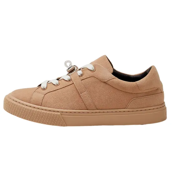 HERMES Day Skateboard Shoes Women's Brown