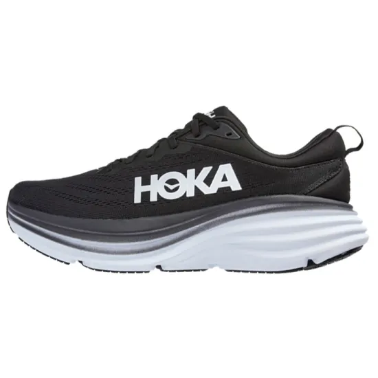 HOKA ONE ONE Bondi 8 Black White Women's