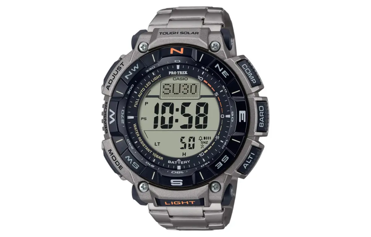 CASIO Men PRO TREK Gray Watch PRG-340T-7