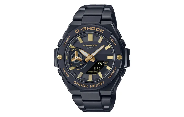 CASIO Men G-STEEL Series Black Watch
