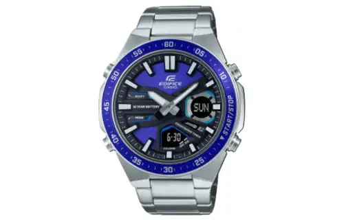 CASIO Men EDIFICE 46.9mm Blue Watch EFV-C110D-2AV