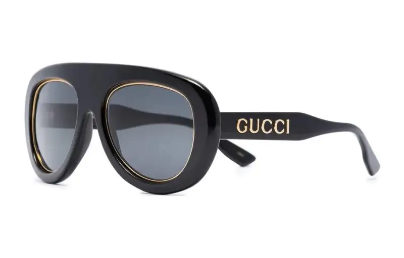 【Previous Season】round-frame sunglasses