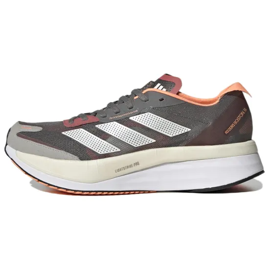 Adidas Adizero Boston 11 'Grey Beam Orange' Women's