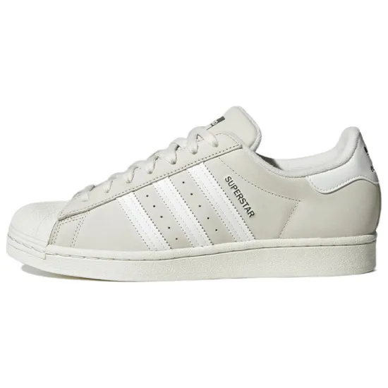 Adidas Originals Superstar Off White Dark Green