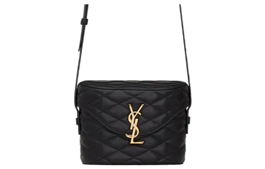 SAINT LAURENT Sheepskin Shoulder Bag, Crossbody Bag Women's Black