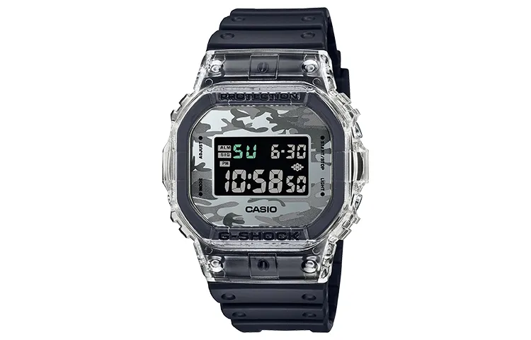 CASIO Men G-SQUAD Series Gray Watch DW-5600SKC-1PR