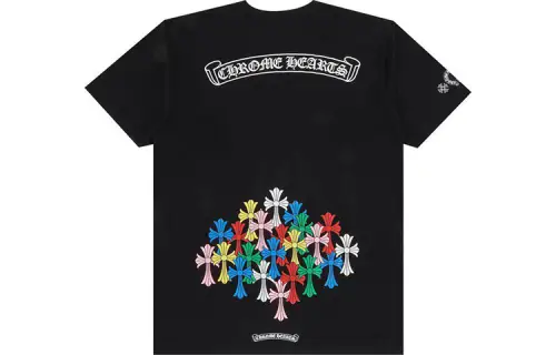 Chrome Hearts Multi Color Cross T shirt
