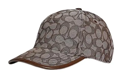 COACH Baseball Caps Unisex Gray
