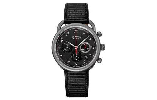 HERMES Arceau Wrist Watches Automatic Mechanical Movement Black Dial Men's 30m Water Resistant