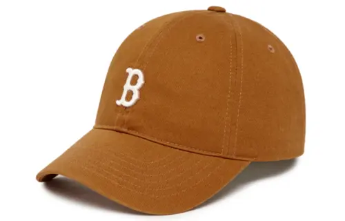 MLB Cotton Baseball Caps CP77 Unisex Caramel