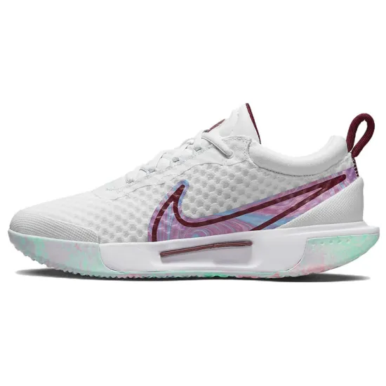 Nike Court Zoom Pro Tennis Shoes Women's Low-top White/Red