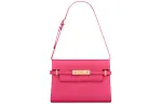 SAINT LAURENT Manhattan Cow Leather Crossbody Bag, Shoulder Bag Women's Pink
