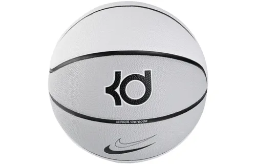 Nike KD Durant series DV4205 PU basketball, wear-resistant and non-slip, white gray, size 7 training, same style for men and women