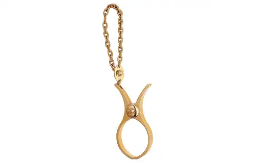 HERMES Filou Metal Charms Unisex