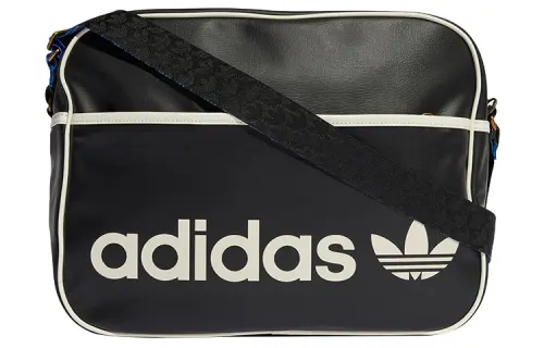 Adidas Polyester Shoulder Bag, Crossbody Bag Regular Unisex Black