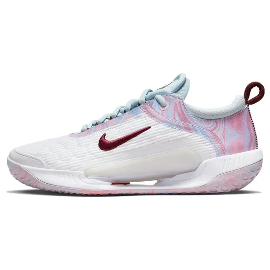 Nike Court Zoom NXT Tennis Shoes Women's Low-top White/Red/Pink