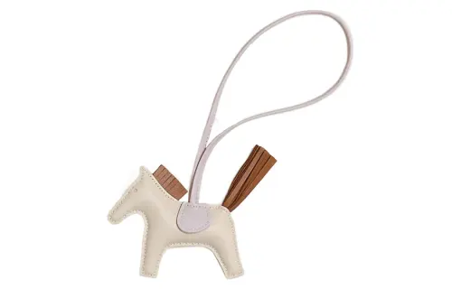 HERMES Rodeo Leather Pendants Unisex