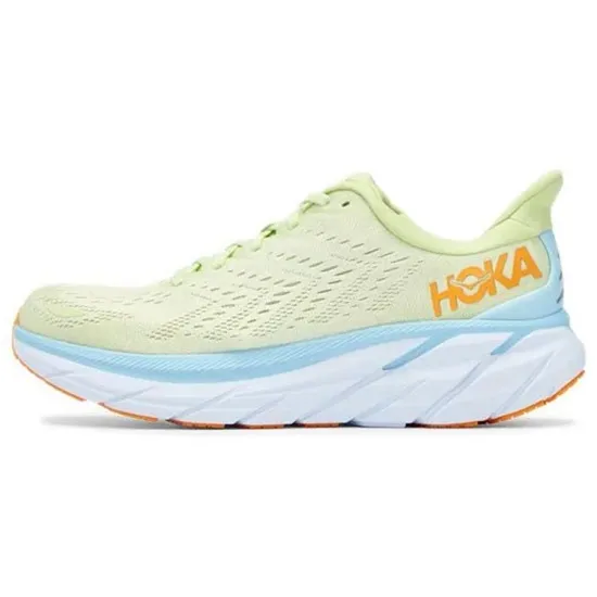 HOKA ONE ONE Clifton 8 Butterfly Yellow Summer Song