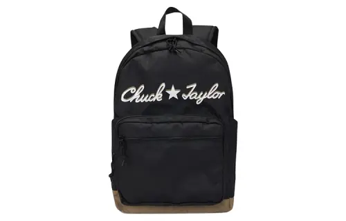 Converse Polyester Backpack Regular Unisex Black Brown