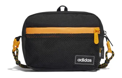 Adidas Polyester Backpack, Sports Bag, Shoulder Bag, Crossbody Bag Regular Unisex Black