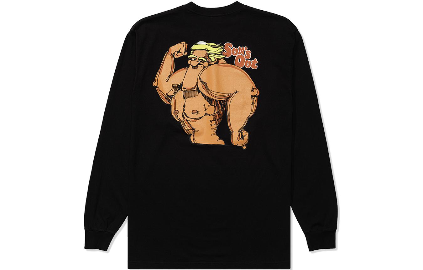 Лонгслив UNDEFEATED Graphic Print (черный)