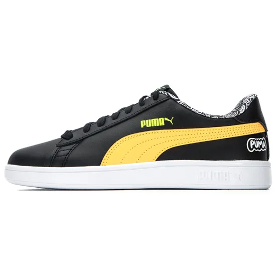 PUMA Smash V2 'Me Happy   Black Yellow'