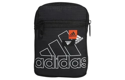 Adidas Polyester Sports Bag, Shoulder Bag, Crossbody Bag Regular Unisex Black