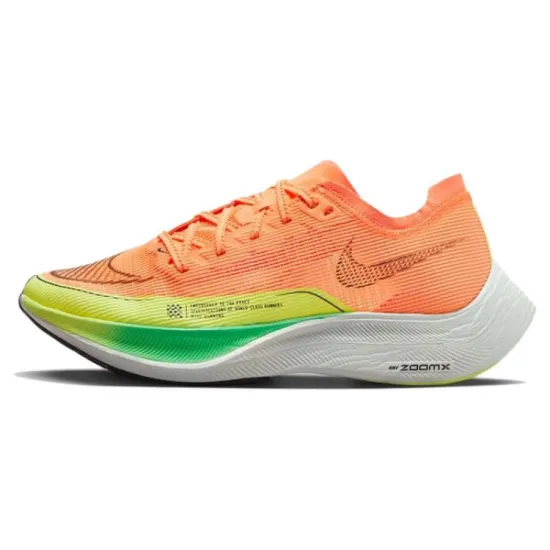 Nike Women's ZoomX Vaporfly Next% 2 'Peach Cream Green Shock'