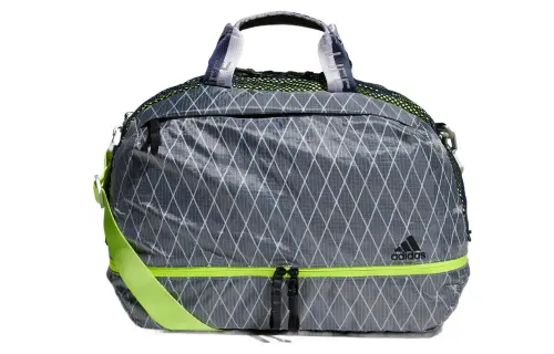 Adidas Galuchat Leather Handbag Large Unisex Gray