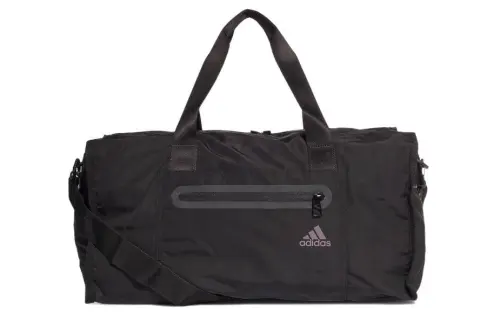 Adidas Polyester Shoulder Bag, Crossbody Bag, Handbag Large Unisex Black