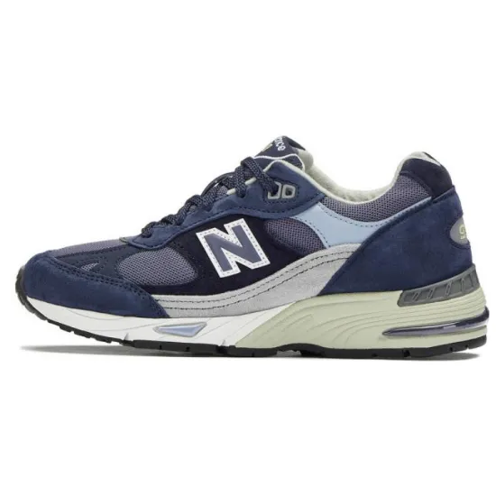 New Balance NB 991 Running Shoes Women's Low-top Blue/Gray