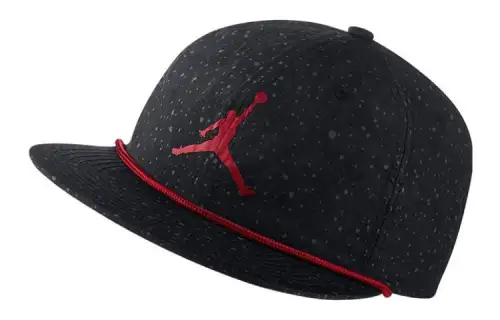 Jordan Cotton Baseball Caps Unisex Black