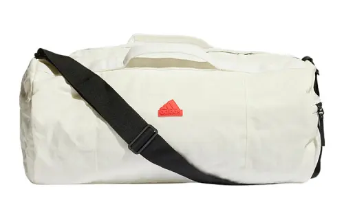 Adidas Polyamide Sports Bag, One Shoulder Handbag Regular Unisex Jade White/Light Red