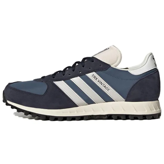 Adidas Originals TRX Vintage Running Shoes Men Low-top White/Royal Blue/Fern Green