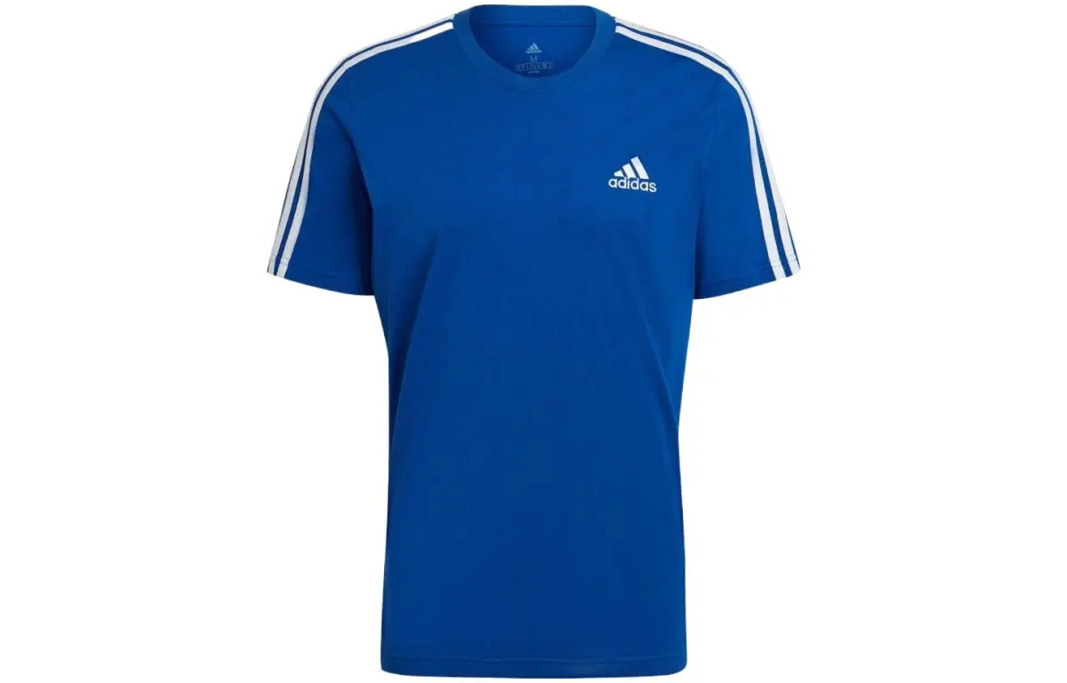 Adidas Free Shipping With AdiClub Essentials 3 Stripes Tee